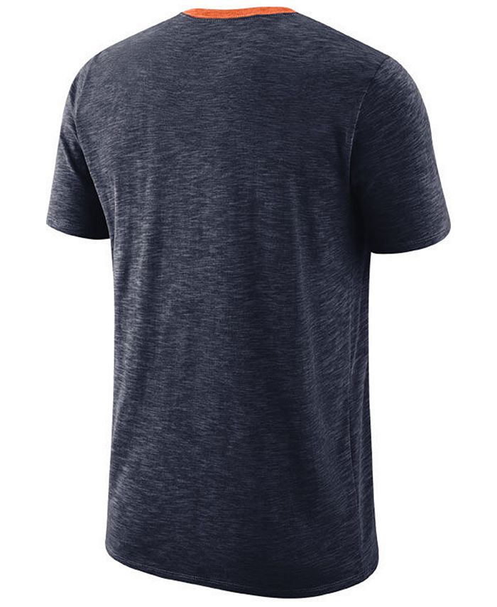 Nike Men's Detroit Tigers Dry Slub Stripe Logo T-Shirt - Macy's