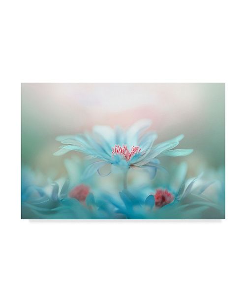 Jacky Parker Fantasy Floral Canvas Art 32 X 2 X 22