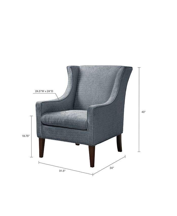 Furniture Alexandra Wing Chair Macy's
