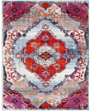 Safavieh Cherokee Light Blue and Fuchsia 8' x 10' Area Rug