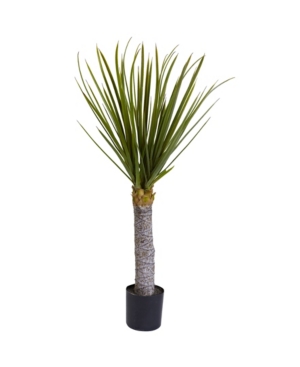 Nearly Natural 3' Yucca Tree In Green