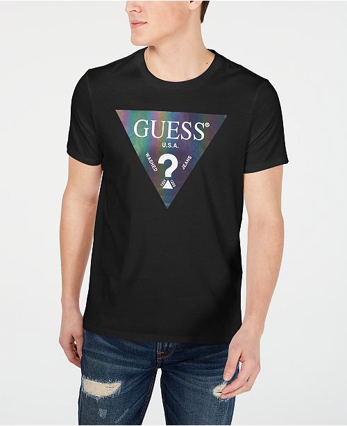 GUESS Men's Logo Graphic T-Shirt & Reviews - T-Shirts - Men - Macy's