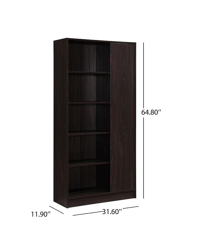 Noble House Amelia Mid Century Faux Wood Bookcase Macy's