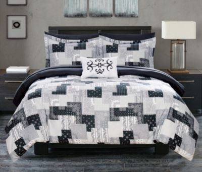 Chic Home - Millennia 8-Pc. Bed In a Bag Comforter Sets
