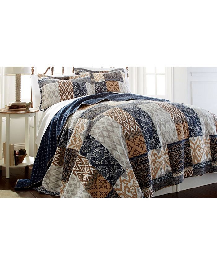 Modern Threads Sanctuary By Pct 100 Cotton 2 Pc Printed Reversible