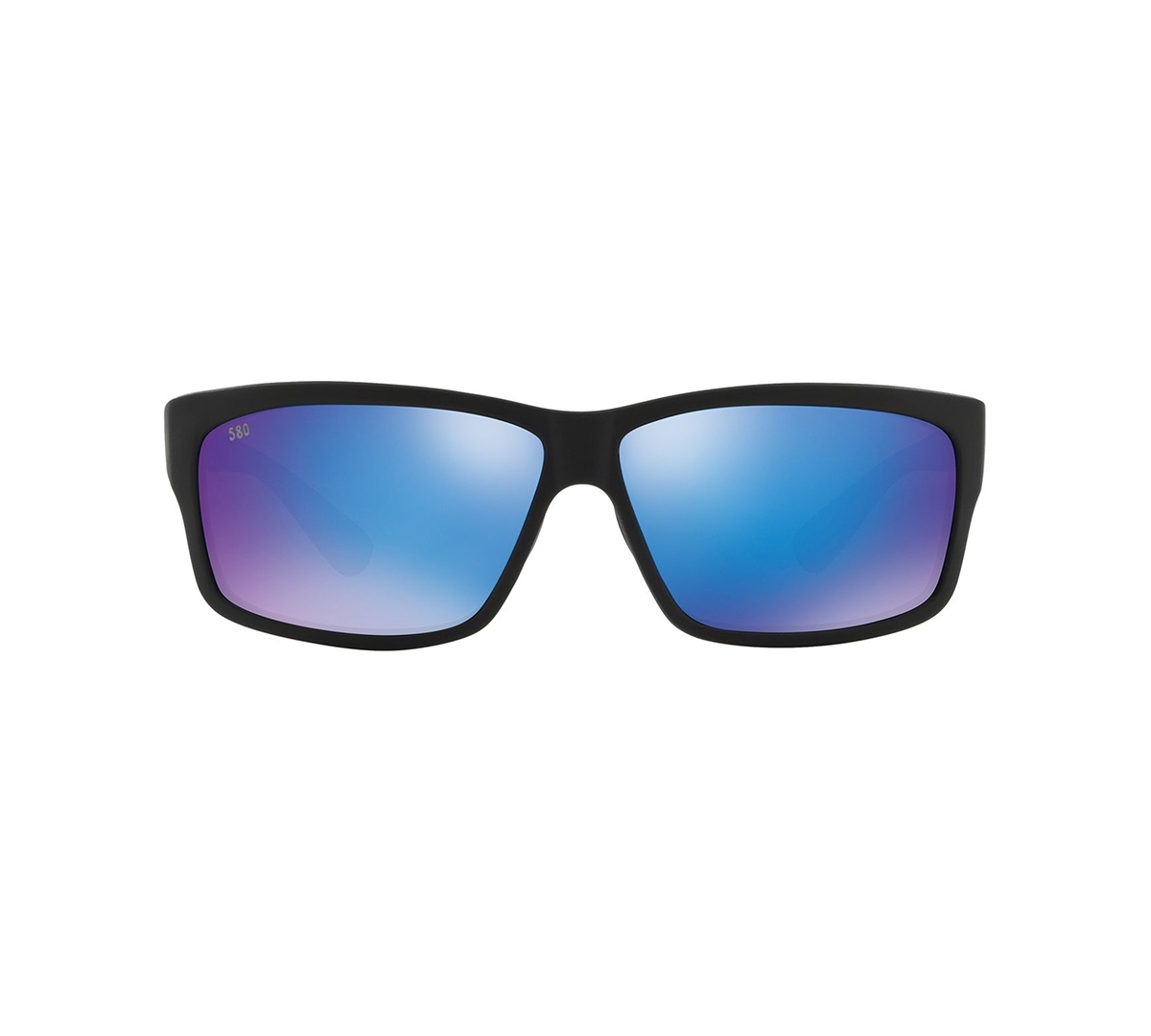 Shop Costa Del Mar Polarized Sunglasses, Cut Polarized 61 In Black Black,blue Mir Pol