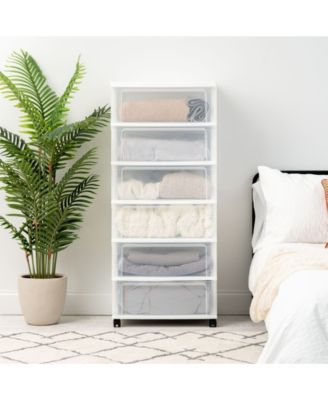 IRIS USA Iris 6 Drawer Wide Chest