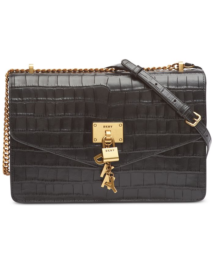 Dkny croc crossbody bag best sale