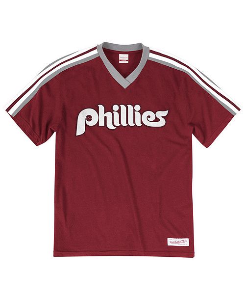 Mens Big Tall Philadelphia Phillies Coop Overtime Vintage Top - 