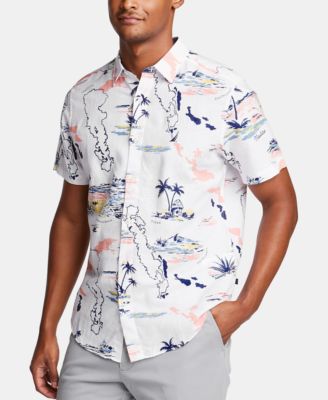 Nautica - Men's Tropical Graphic Shirt