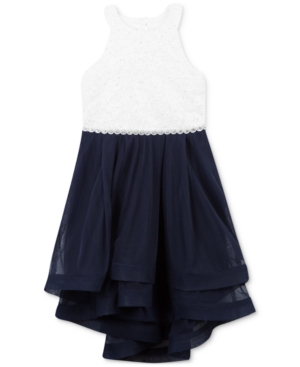Speechless Toddler Girls Jeweled Waist Dress