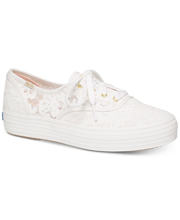 Keds Women s Triple Painted Crochet Sneakers Macy s