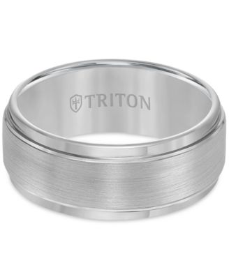 Men's  Ring, Tungsten Carbide Comfort Fit Wedding Band 9mm Band 