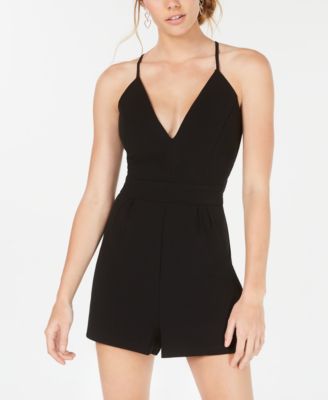 black romper macys