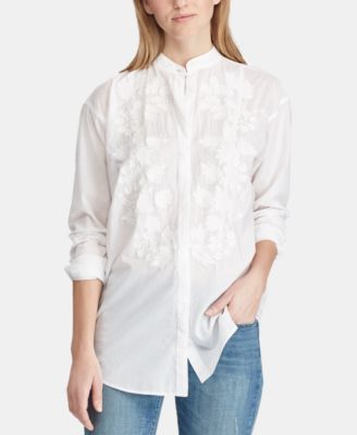 macys ralph lauren womens shirts