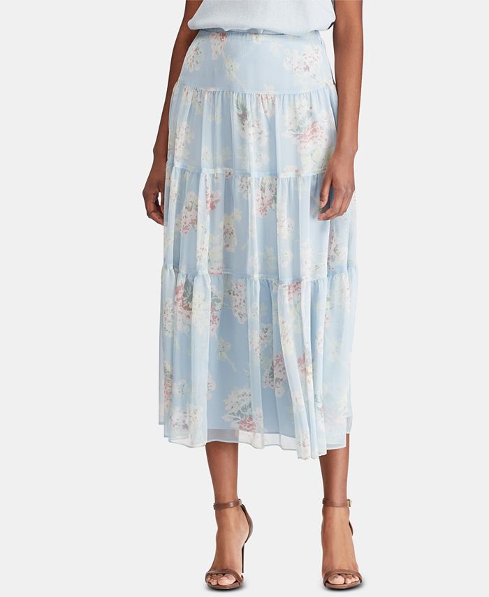 Peasant skirt deals floral