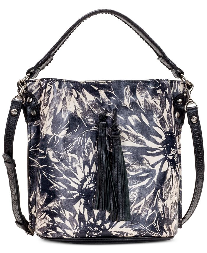 Patricia nash octavia leather bucket 2025 tote