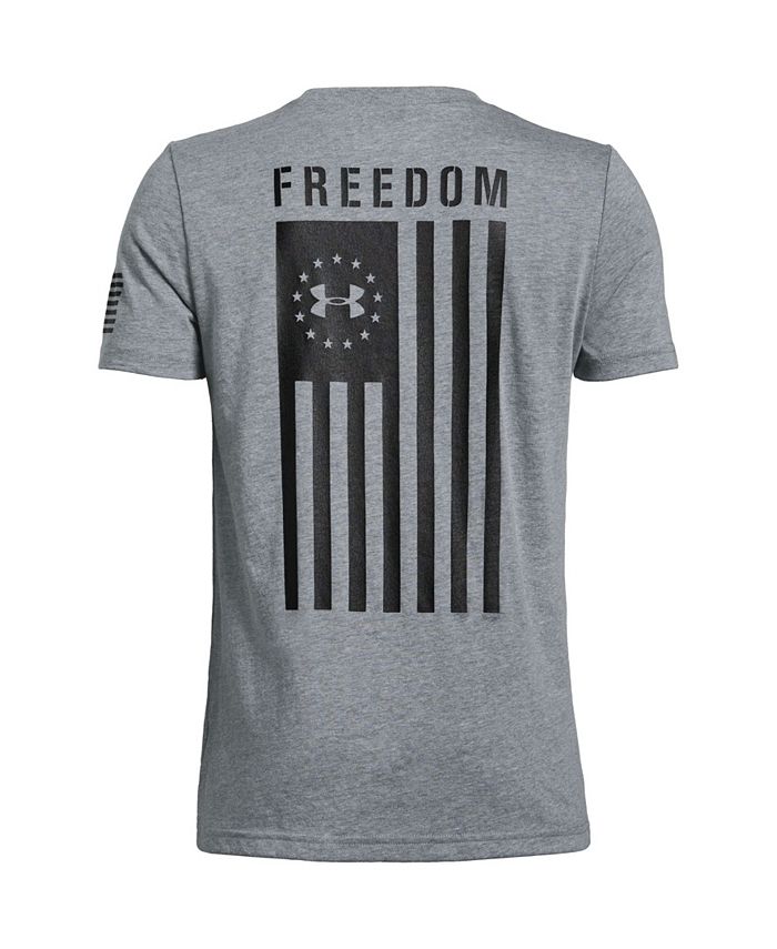 Under Armour Big Boys Freedom Flag T-Shirt - Macy's