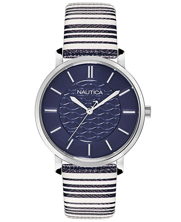 NAUTICA Gray Stainless Steel Dress Watch main image 0
