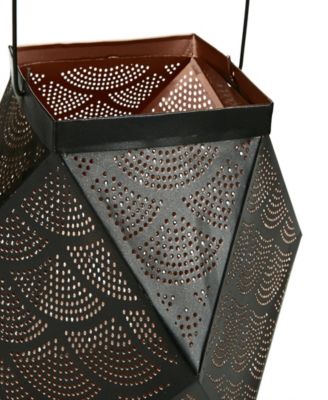 Mind Reader Hexagon Hanging Lantern