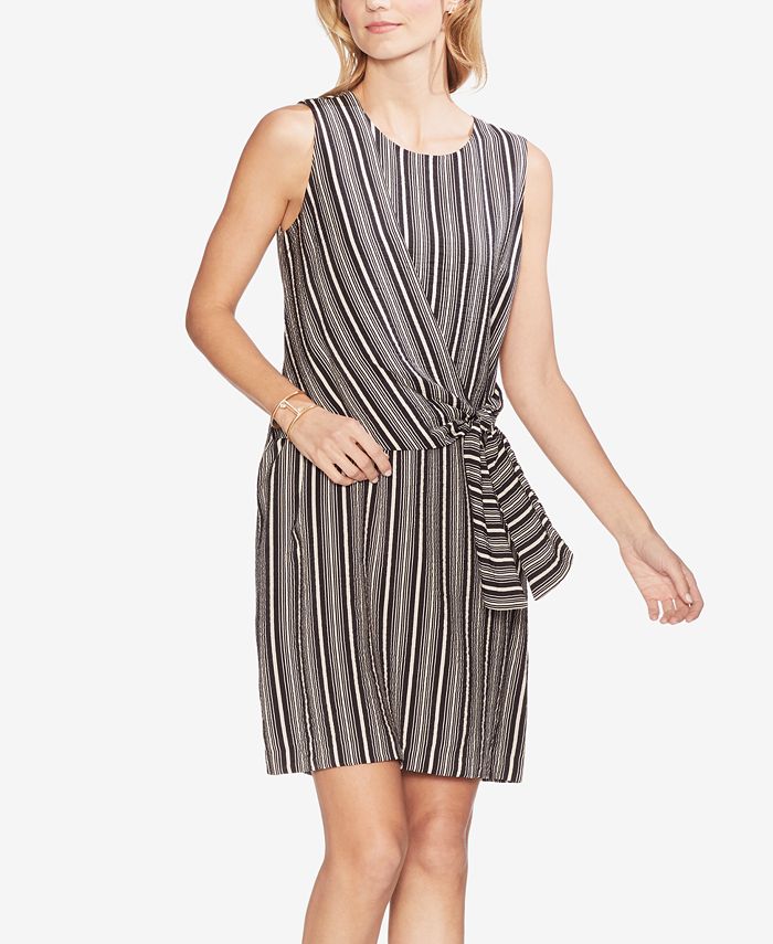 Vince camuto tie waist dress hotsell