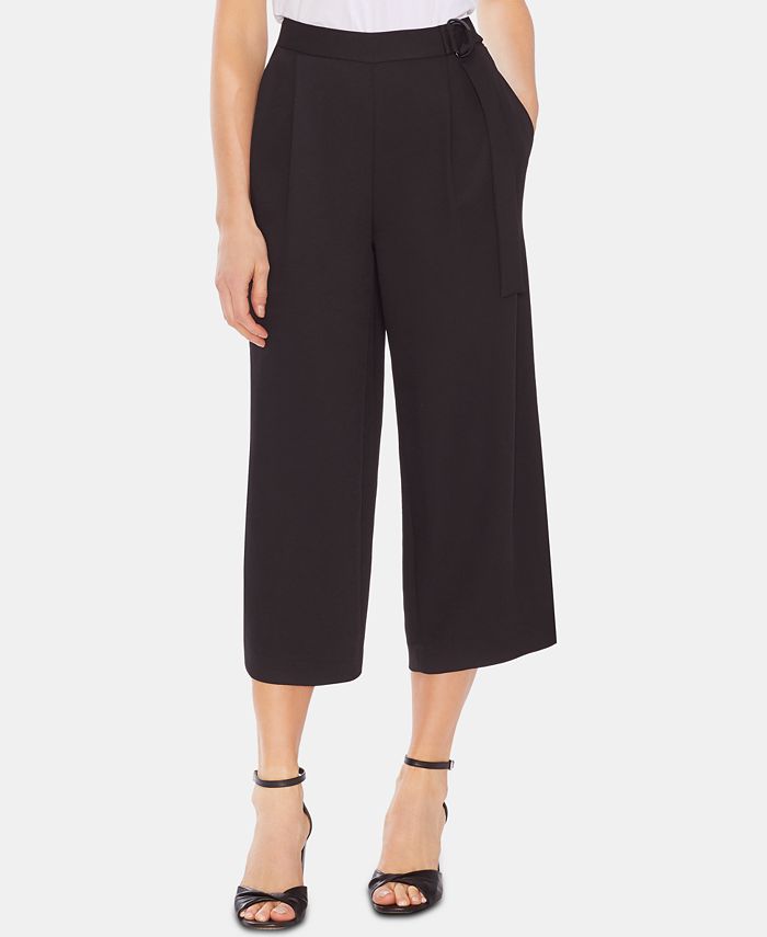 Vince Camuto Cropped Wide-Leg Pants - Macy's