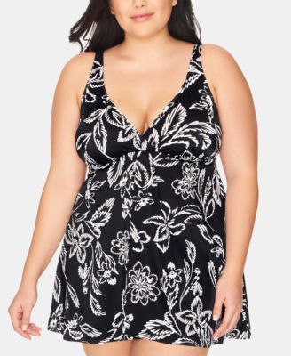 macys swim dress