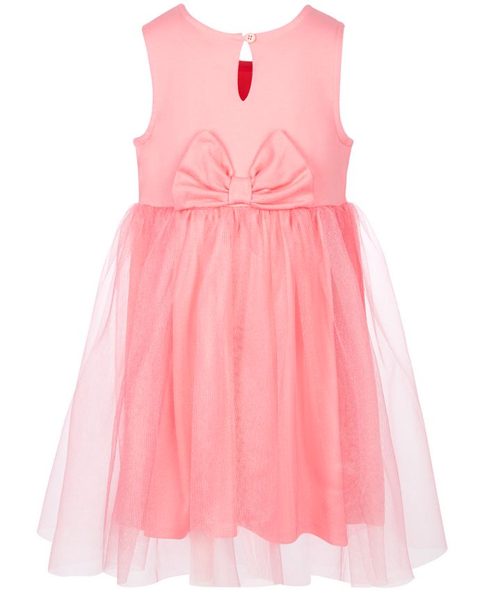 Disney Little Girls Bow-Back Ariel Dress, Created for Macy's - Macy's