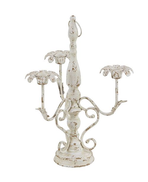 Rosemary Lane Rustic Metal Candle Holder Reviews All Wall