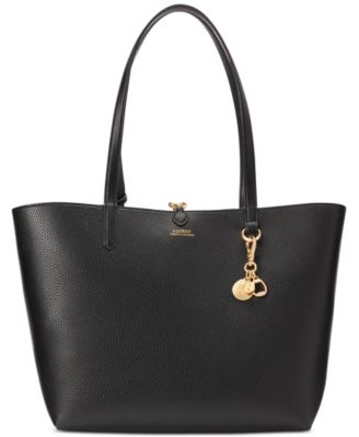 lauren ralph lauren merrimack reversible faux leather tote