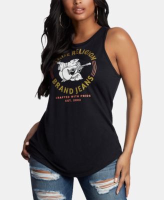 True Religion - Rhinestone-Graphic Tank Top