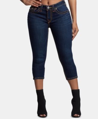 true religion cropped jeans