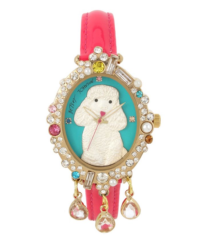 Betsey johnson poodle discount necklace