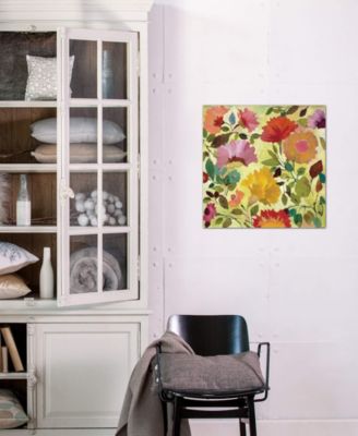 iCanvas "Nasturtiums" By Kim Parker Gallery-Wrapped Canvas Print - 18" x 18" x 0.75"