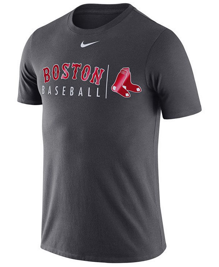 Nike Men's Boston Red Sox Dri-FIT Practice T-Shirt - Macy's
