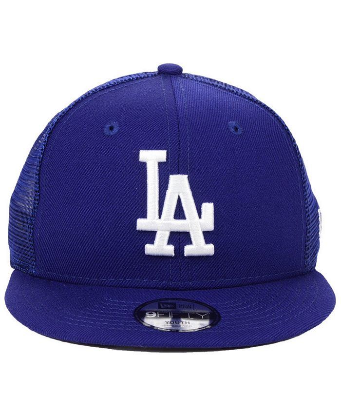 New Era Boys' Los Angeles Dodgers All Day Mesh Back 9FIFTY Snapback Cap ...