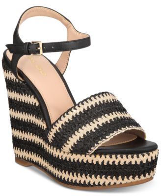 aldo wedge flip flops