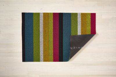 Bold Stripe Utility Floor Mat, 24" x 36"