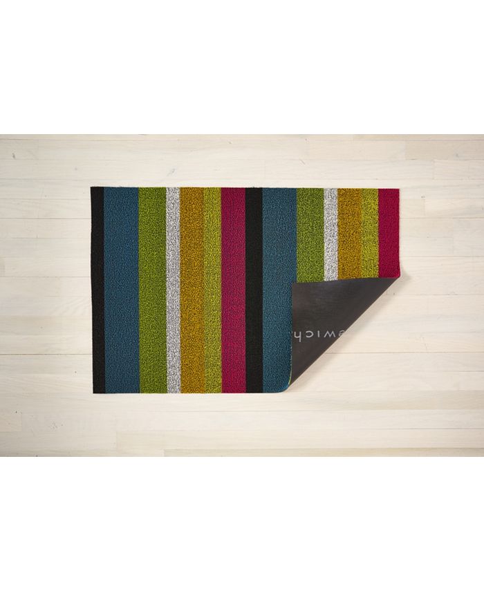 Chilewich Bold Stripe Utility Floor Mat, 24" x 36" Macy's