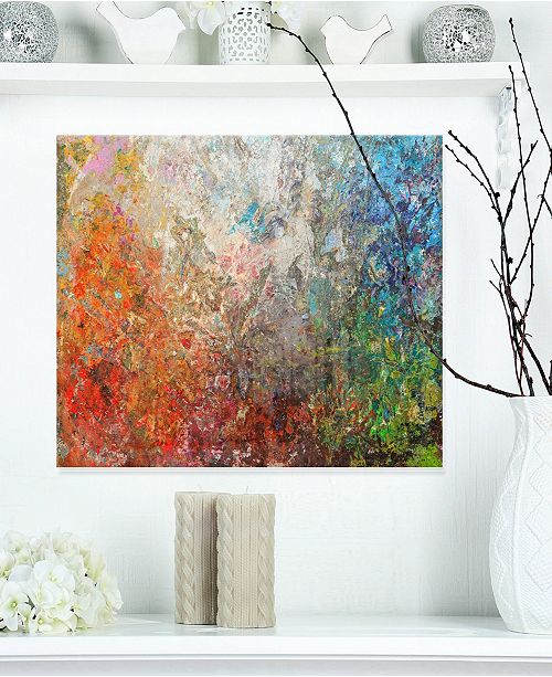 Design Art Designart Board Stained Abstract Art Abstract Metal Wall Art 20 X 12 Reviews All Wall Decor Home Decor Macy S