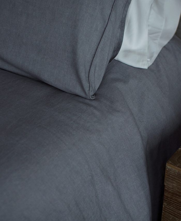 Cariloha Carihola Linen 3 Piece Queen Duvet Cover Set Macy's