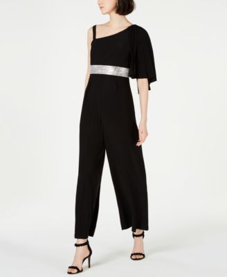 r&m richards one shoulder jumpsuit