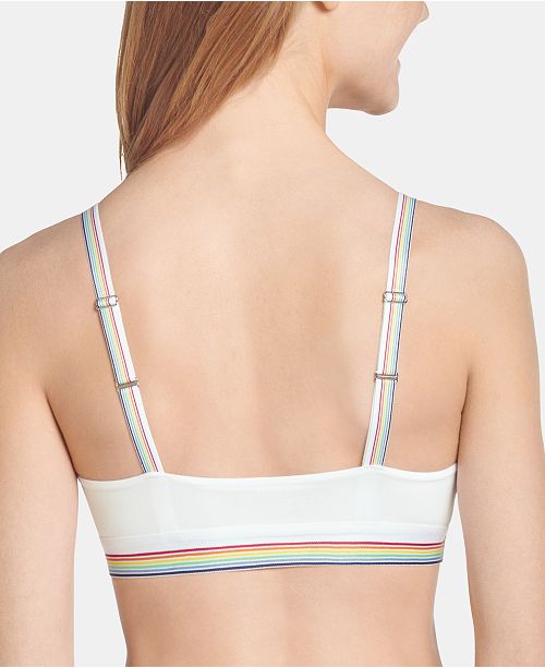 Jockey Cotton Allure Rainbow Bralette 1725, Created for Macy’s