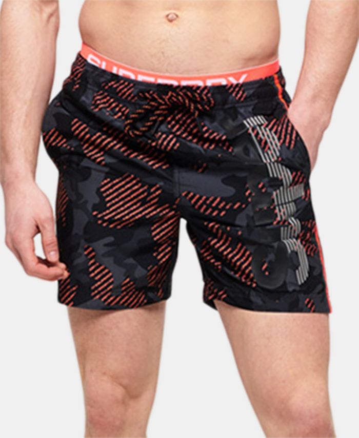 Superdry Men's State Volley Swim Shorts - Macy's