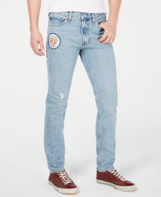 Calvin Klein Jeans - Men's CKJ 026 Slim-Fit Patch Destroyed Jeans