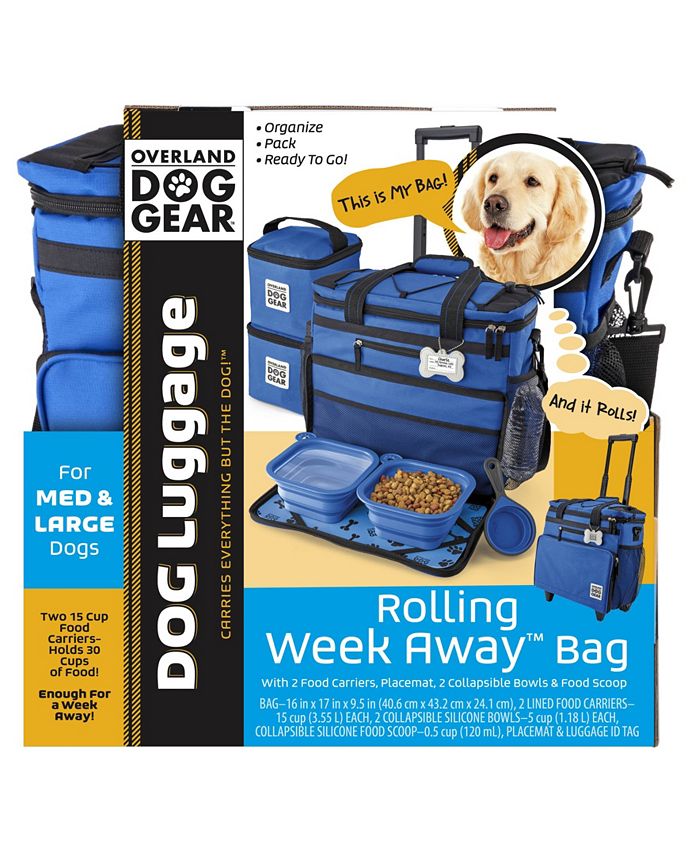 Overland Dog Gear Rolling Week Away Bag Macy's