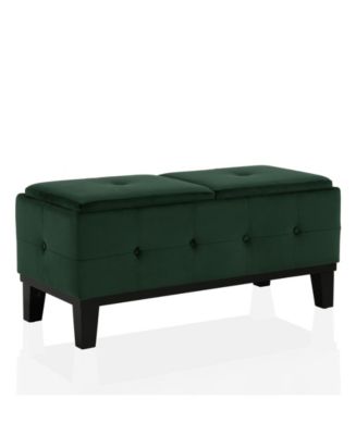 Cosmoliving by cosmopolitan diego storage store ottoman with flip top tray