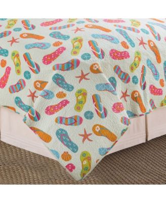 C&F Home Flip Flop Twin Quilt Set