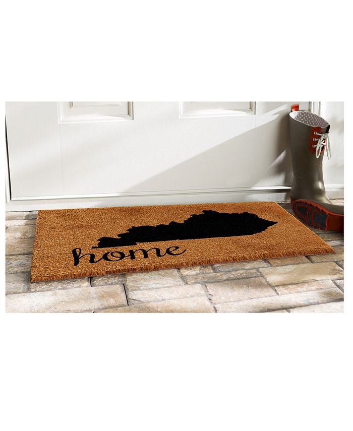 Home & More - Kentucky 18" x 30" Coir/Vinyl Doormat