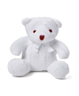 Baby Boys or Baby Girls Cable Knit Snuggle Bear